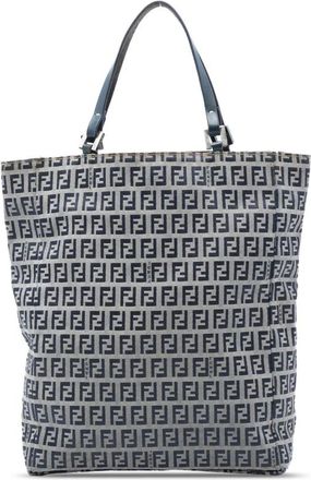 Fendi Pre-owned Tote Bags, female, Gray, Size: ONE SIZE Pre-owned Tote Bag