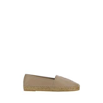 Saint Laurent Lamsleren Espadrilles met Touwdetail - Dames - Schoenen - Beige - Maat: 37 EU
