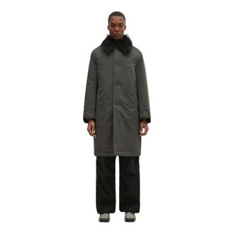 Our Legacy Polar Jas - Heren - Mantel - Grijs - XL - Nylon - Jassen
