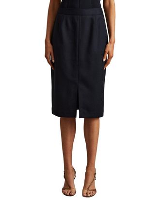 Reiss Hallie Tailored Wool-Blend Skirt