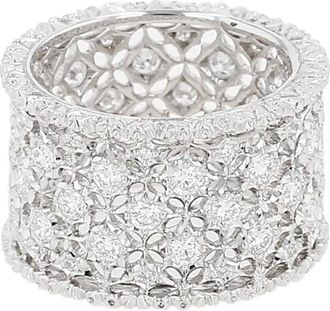 Buccellati Anello con diamanti anni 2010 - Argento