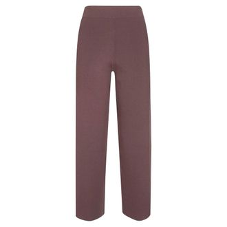 Alpha Studio Cropped Trousers, female, Brown, Size: 2XS Pantalone Viscosa