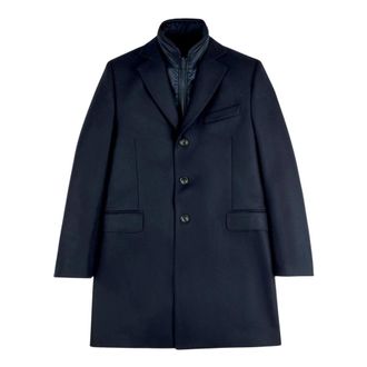 Fay U802 Giacconi - Heren - Mantel - Blauw - 3XL - Jassen