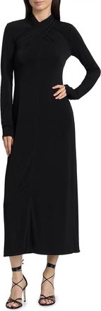 Derek Lam Krini Midi Dress In Black