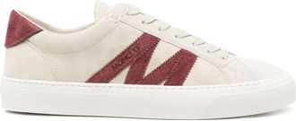 Moncler Monaco 2 Sneakers - Mens - Fabric/Calf Leather/Rubber/Calf Suede