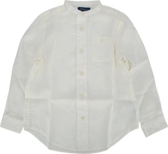 Polo Ralph Lauren Overhemden, Heren, Wit, L, Katoen, Klassiekvallend Poloshirt van Mesh