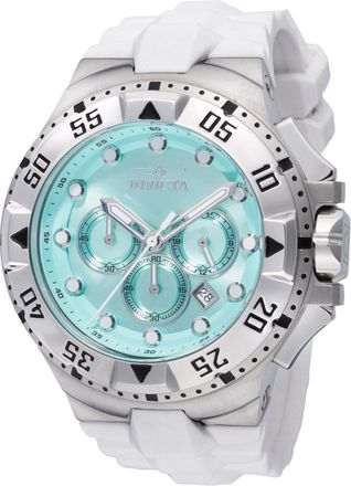 Invicta Excursion 48534 Heren Horloge - Quartz Uurwerk - Roestvrij Staal met blauwe Wijzerplaat - 50mm