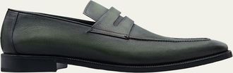 Berluti Mens Andy Demesure Flex Leather Penny Loafers