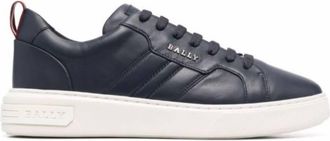Bally Maxim Low-Top Leather Sneakers, Brand Size 10 ( US Size 11 )