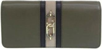 Furla Accessoires, Dames, Groen, ONE Size, Leer, Sirena Continental Portemonnee XL