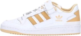 adidas Low Cloud White Pulse Amber Orange Rush Sneakers - Heren - Sport - Wit - Maat: 45 1/3 EU Synthetisch