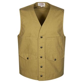 Filson Vests, male, Beige, Size: L Gilet Cotone