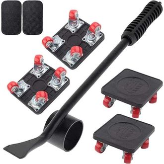 OEM Kit Para Mover Y Levantar Muebles, Rodillos Para Muebles Con Ruedas Giratorias De 360 Grados, Mueve Muebles Pesados Sin Esfuerzo, Capacidad De Carga D