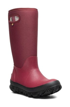 Bogs Whiteout Faded Waterproof Boot in Ox Blood at Nordstrom, Size 10