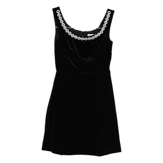 Self Portrait Short Dresses, female, Black, Size: 3XS Self Portrait Dresses Black