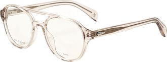 Rag & Bone Rag & Bone Mens 51 mm Beige Opticals