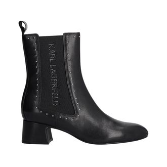 Karl Lagerfeld Dames, Schoenen, Zwart, Maat: 37 EU Leer