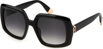 Furla Sunglasses, unisex, Black, Size: 54 MM Sfu709 Sunglasses