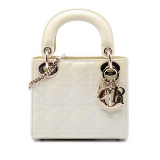Dior Pre-owned Dior Mini Patent Cannage Lady Satchel Ladies Q9DGCATX1HK3JNGZ