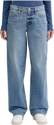 DKNY Dkny, Jeans, Dames, Blauw, W29, Katoen, Straight Jeans