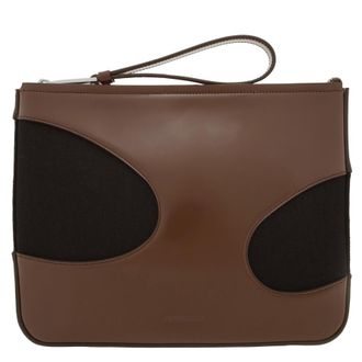 Ferragamo Cut-Out Detailing Clutch Bag
