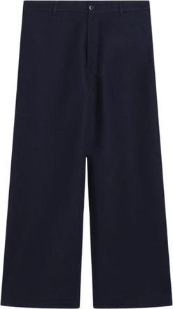 Acne Studios Wijde Pijpen Broek - Heren - Wijde Broeken - Blauw - M - Broeken
