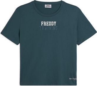 Freddy T-shirt Comfort Freddy Training con Dettagli Glitter