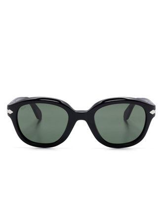 Persol Occhiali da sole squadrati - Nero