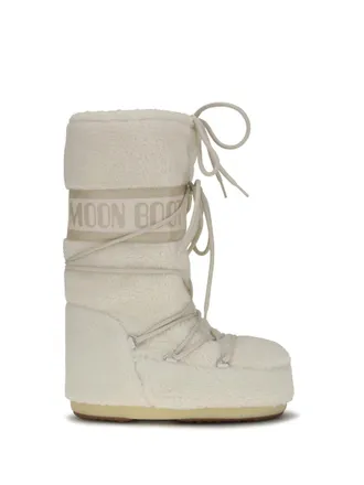 Moon Boot Off White Logo Boots