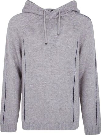 Giorgio Armani Heren, Sweatshirts & Hoodies, Grijs, Maat: S