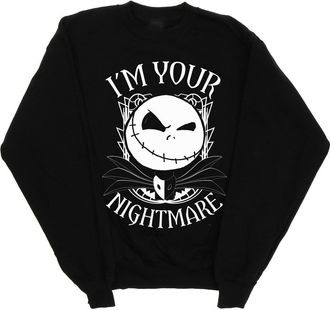 Disney Dames/Dames Nightmare Before Christmas Nightmare Sweatshirt (Zwart)