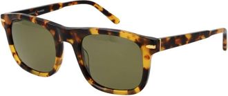Serengeti Eyewear Vierkante Acetaat Zonnebril - Heren - Zonnebrillen - Bruin - ONE Size - Accessoires