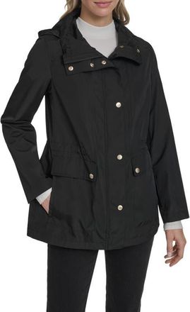 Cole Haan Water Resistant Packable Jacket in Black at Nordstrom, Size X-Small