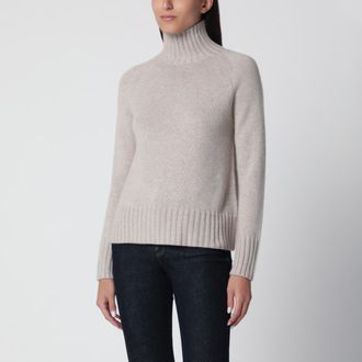 Max Mara Turtleneck sweater in wool and cashmere