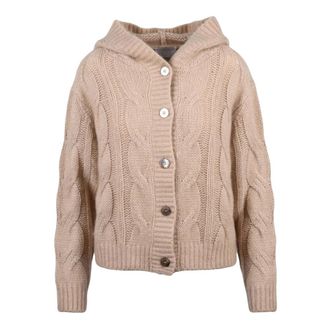 Hemisphere Dames, Truien, Beige, Maat: XS Katoen