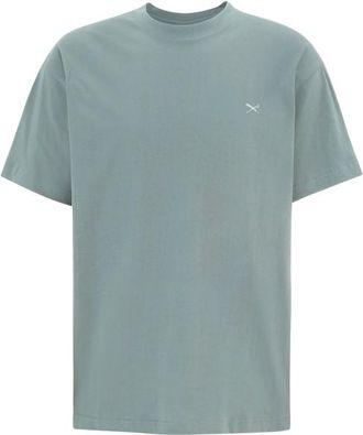 Iriedaily Mini Flag Relaxed Tee T-Shirt f&uuml;r Herren | t&uuml;rkis