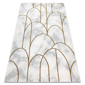 RugsX RugsX Emerald Rug in Yellow | Size: 140 cm x 190 cm