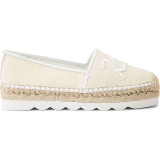 Kurt Geiger Cleated Espadrilles in White at Nordstrom, Size 8.5Us