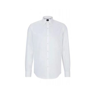 HUGO BOSS Heren, Overhemden, Wit, Maat: XL