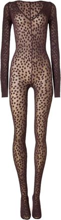 Wolford Broek - Dames - Jumpsuits - Paars - S - Wol - Jumpsuits & Playsuits