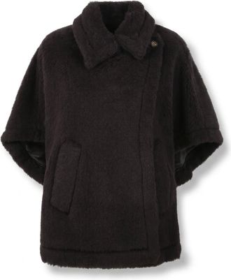 Max Mara Mantella Tebe - Dames - Jassen - Bruin - Maat: ONE Size Zijde