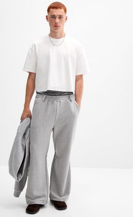 Djab Mens Boxer waist sweatpant Relaxed fit with wide leg Imported from Seoul