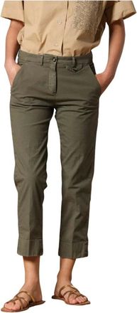 Mason's Dames, Broeken, Groen, Maat: XS Katoen