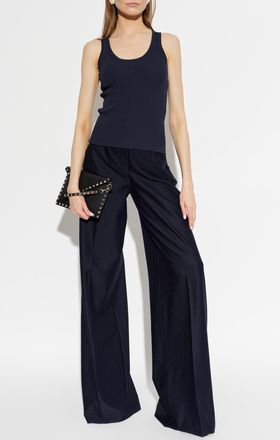 Max Mara Top Editta, Womens, Navy Blue