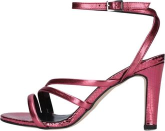 Notre-V Schoenen, Dames, Roze, 40 EU, Leer, Sandaal 27242