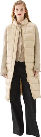 Busnel Jassen, Dames, Beige, XS, Wol, Celia Down Coat Light