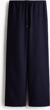 H&M Kordelzughose - Blue