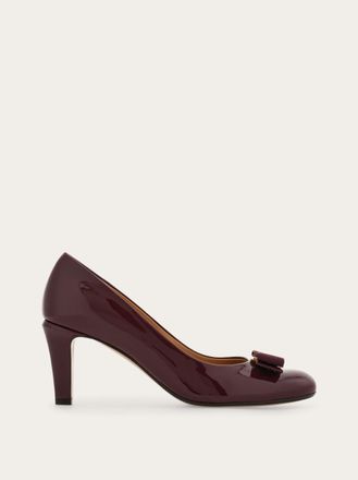 Ferragamo Women Vara bow pump Violet Size 1.5
