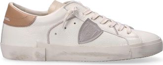 Philippe Model Prx Low MenS Sneakers Milk Deer Calf Mud