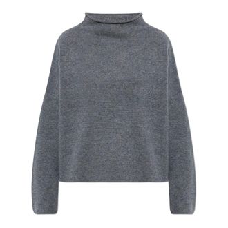 Lisa Yang Cashmere Knitwear, female, Gray, Size: 2XS Sandy Sweater